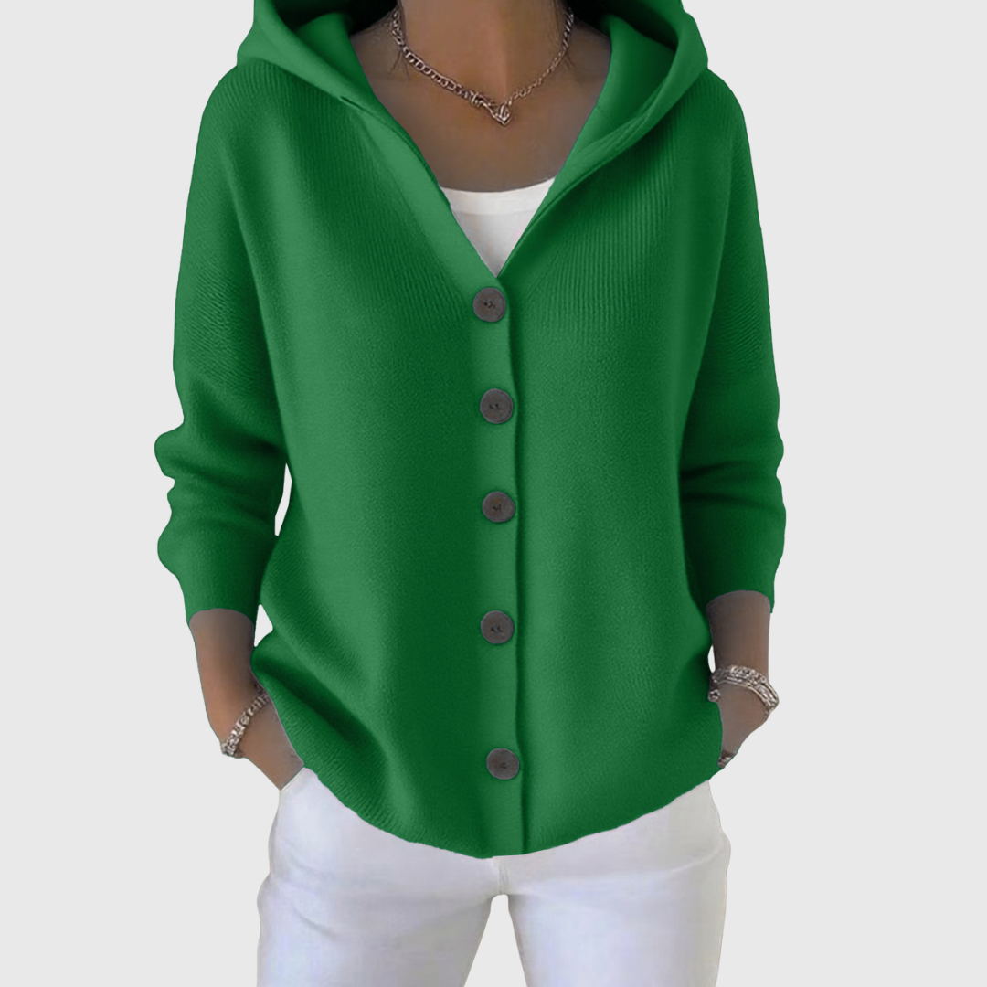 Eveline | Soft Hooded Cardigan
