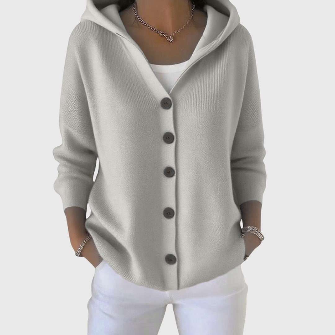 Eveline | Soft Hooded Cardigan