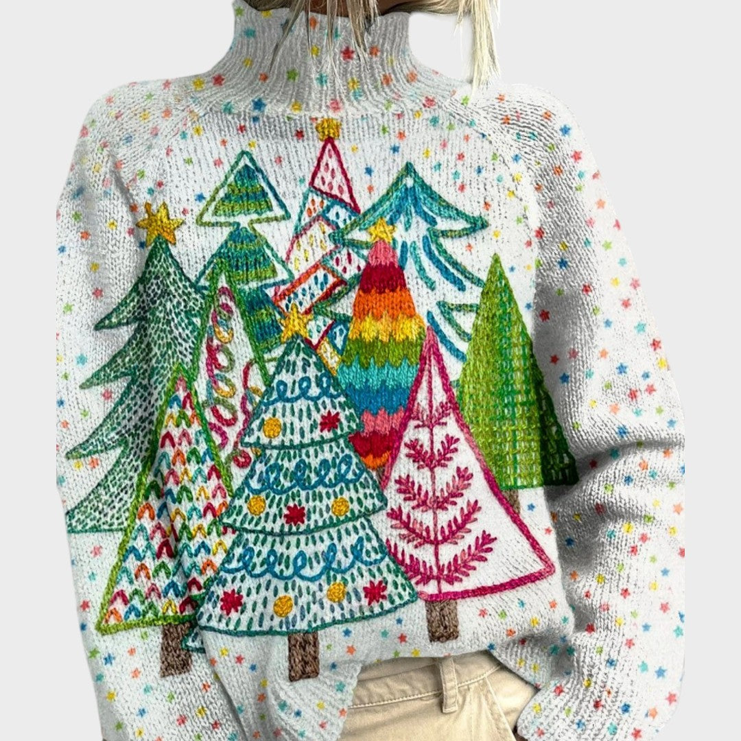 Danica - Sweater in artificial knit