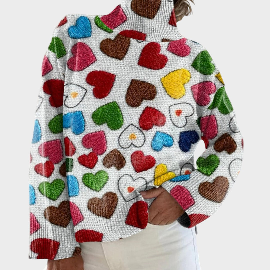 Katarina - Artistic Knit Sweater