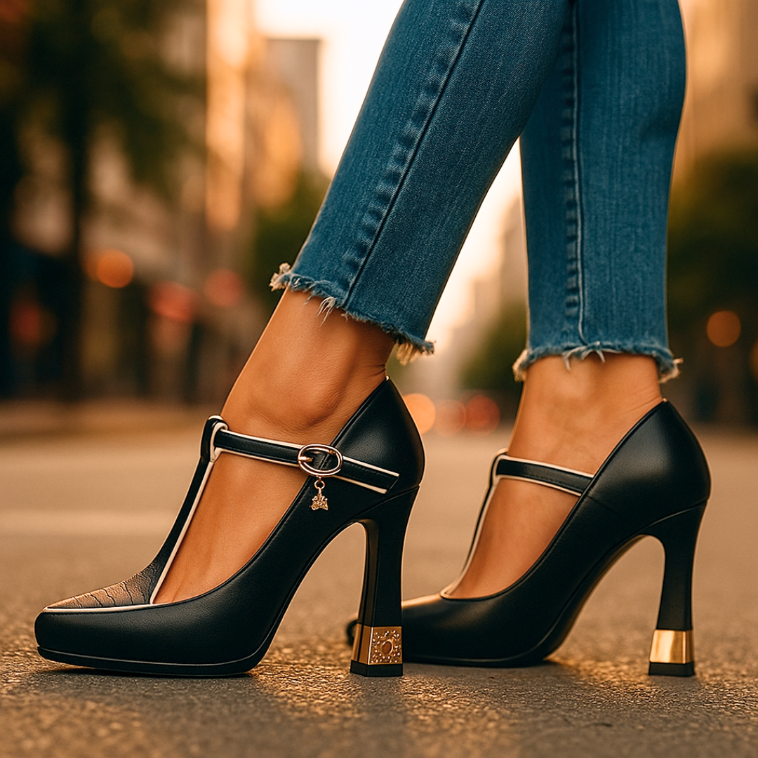 Vivienne | Charm Heels