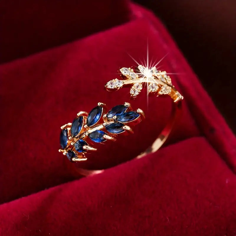 Vivara Saphielle Ring in Gold