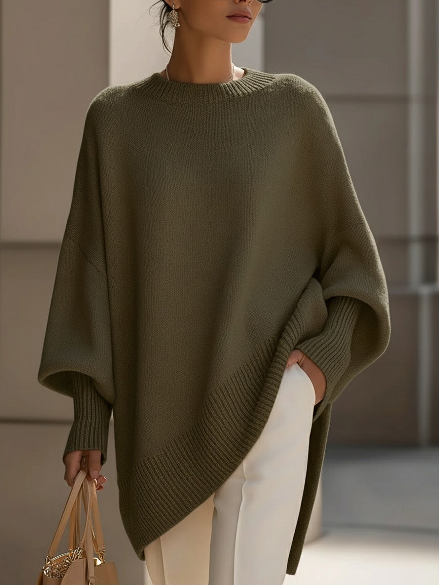 Juniper | Relaxed Asymmetric Sweater
