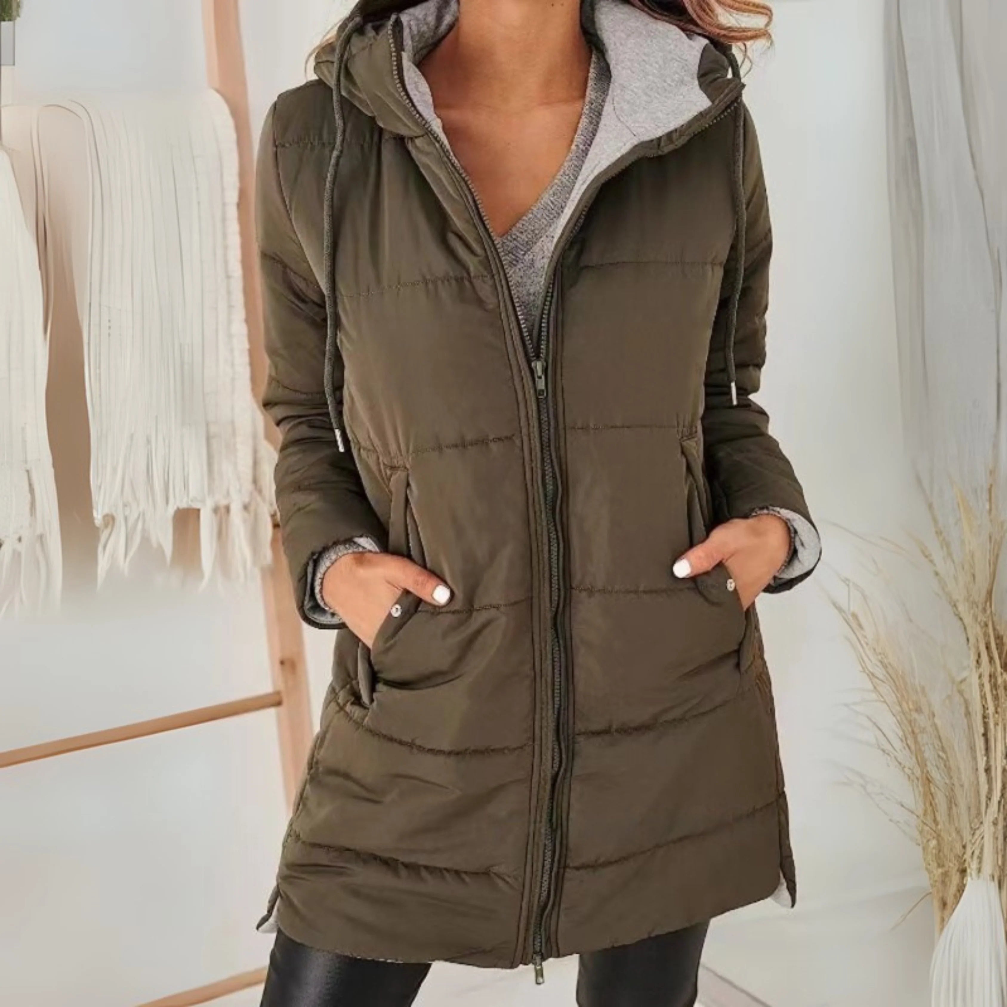 Maelle | Cozy Hooded Jacket