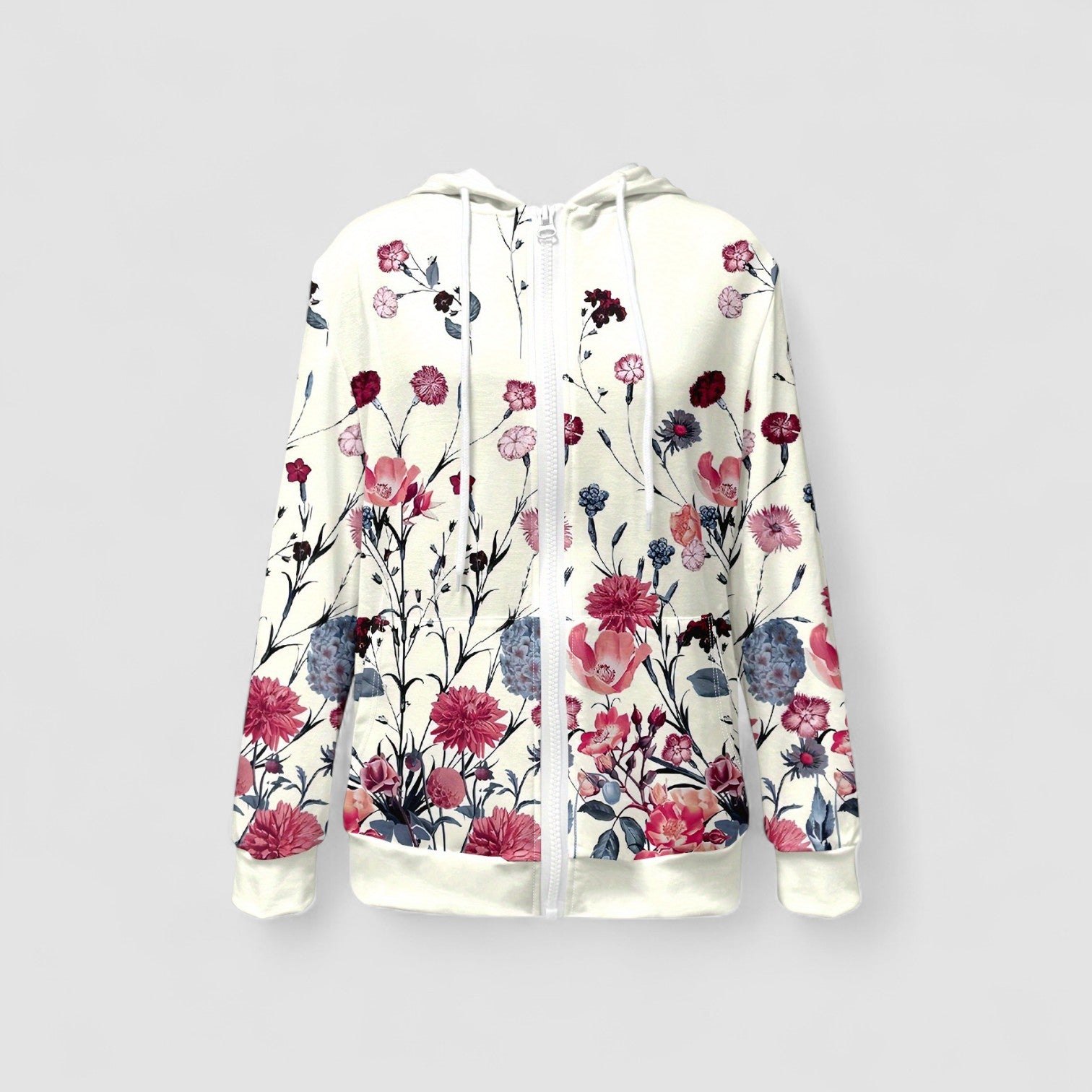 Kerri | Evening Bloom Zip Jacket