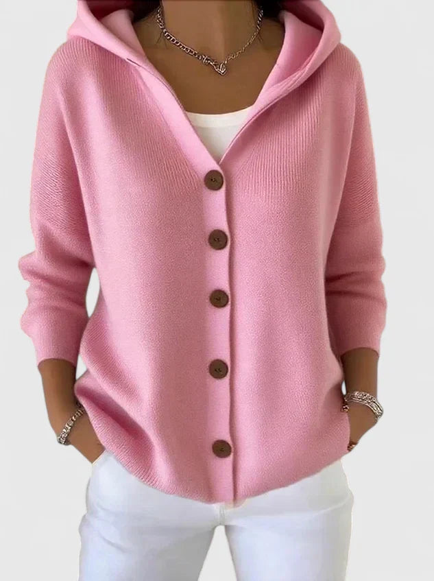 Eveline | Soft Hooded Cardigan