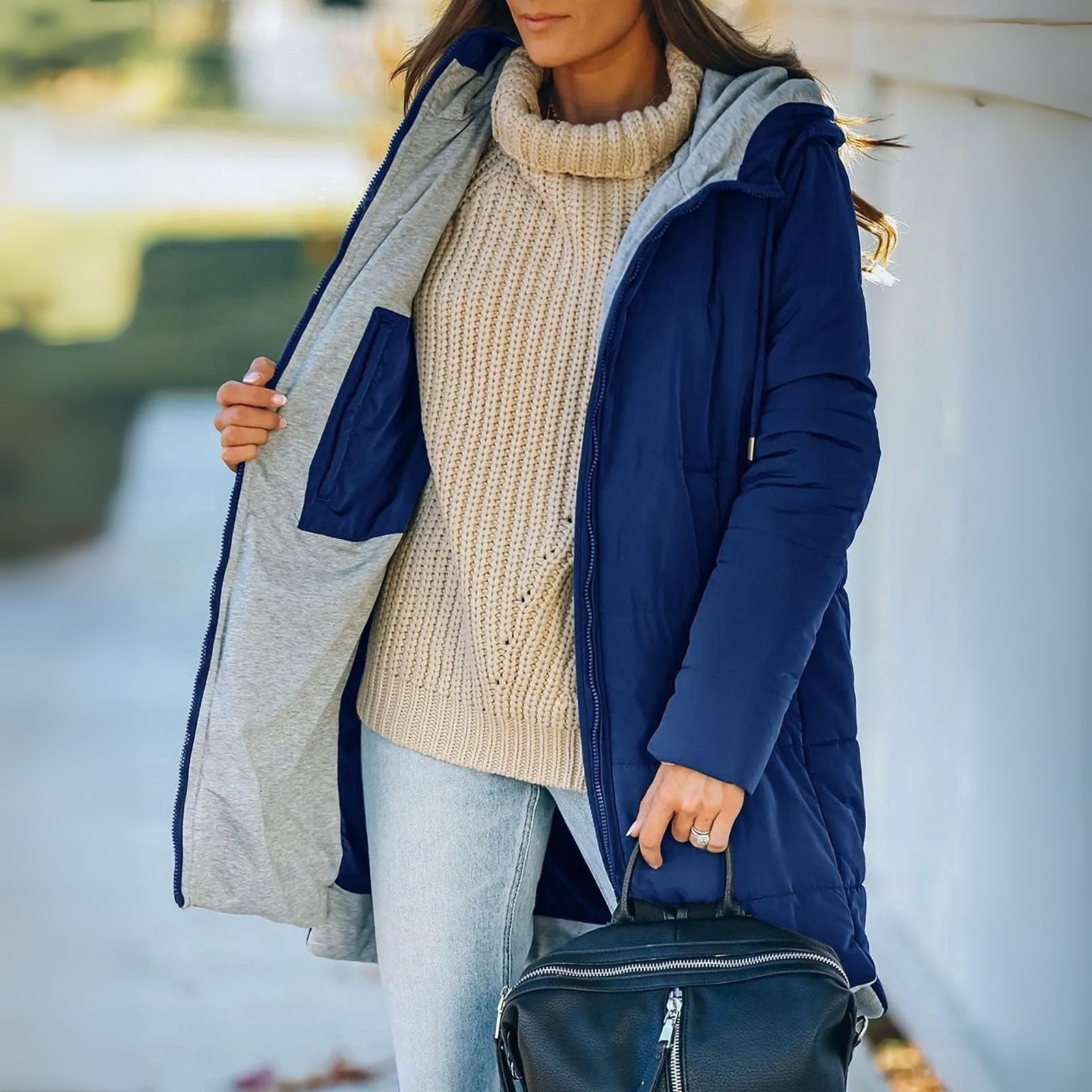 Maelle | Cozy Hooded Jacket