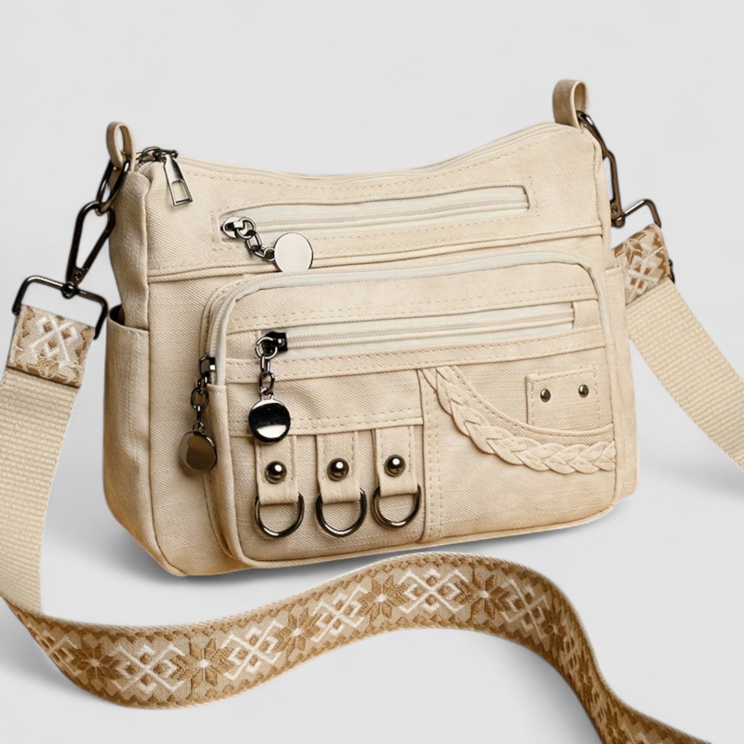 Carol | Textured Everyday Shoulder Bag