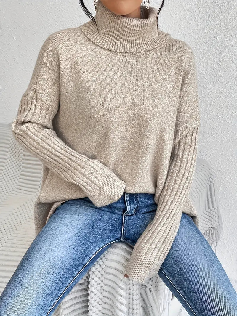 Herlina | Casual Turtleneck Jumper