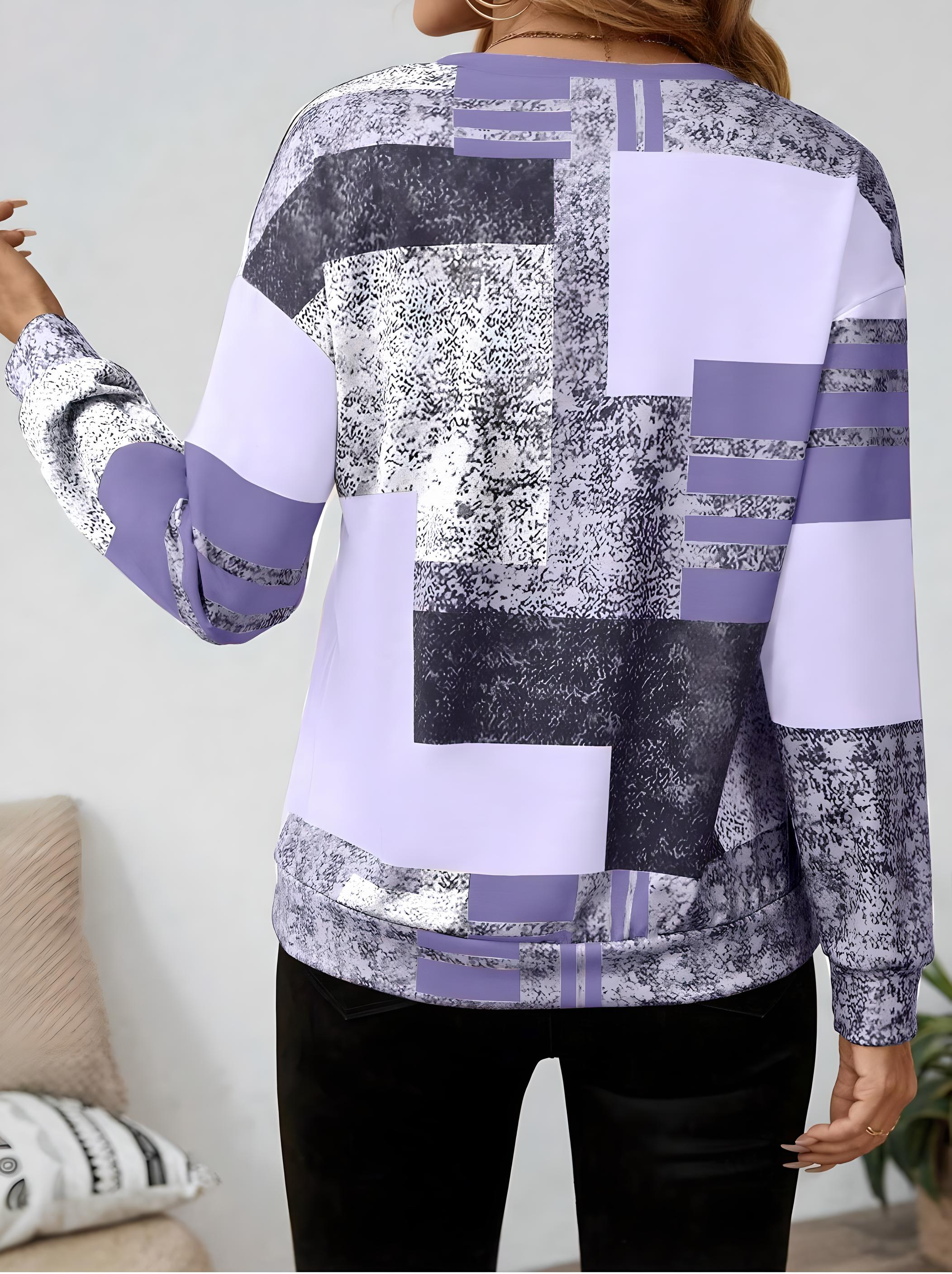 Auralie | Abstract Pattern Blouse