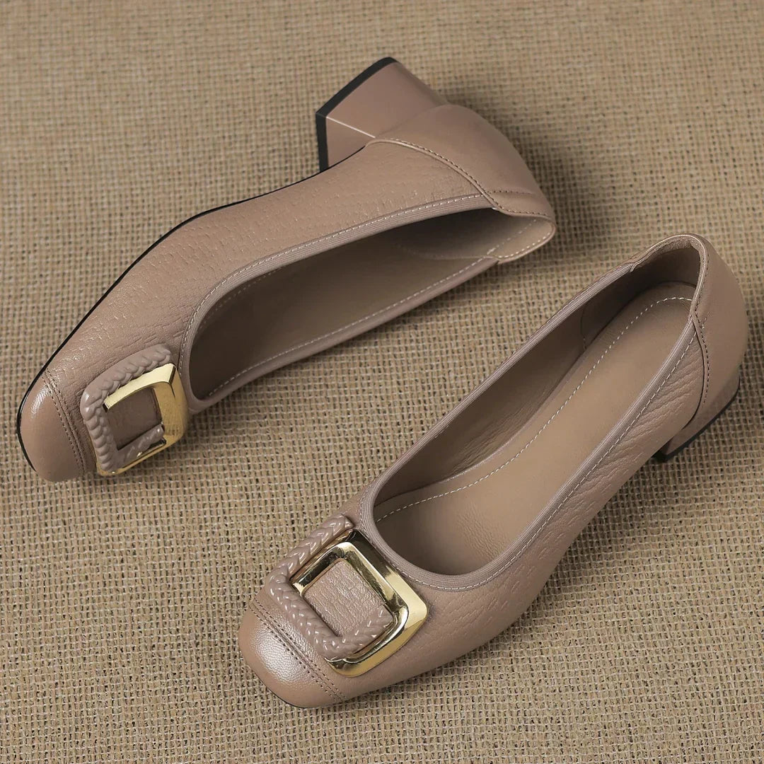 Marilise | Elegant Buckle Loafers