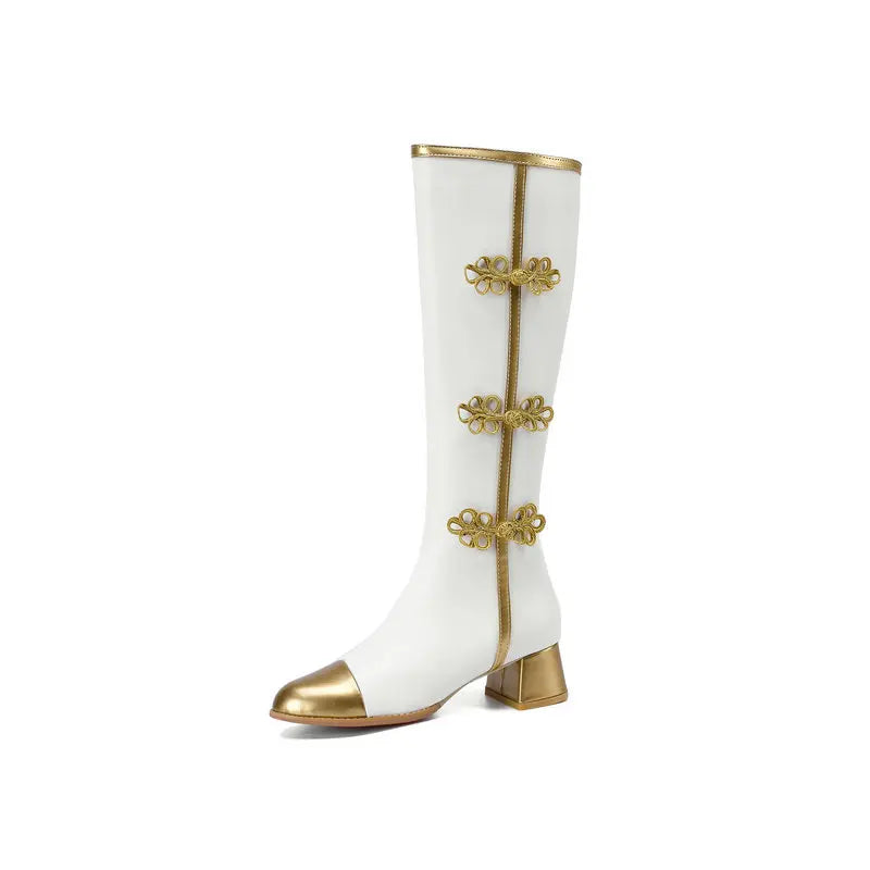 Golden Crest Boots