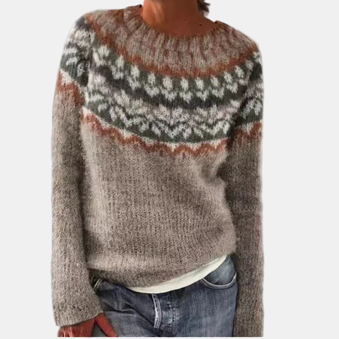 Cressida | Cozy Retro Sweater