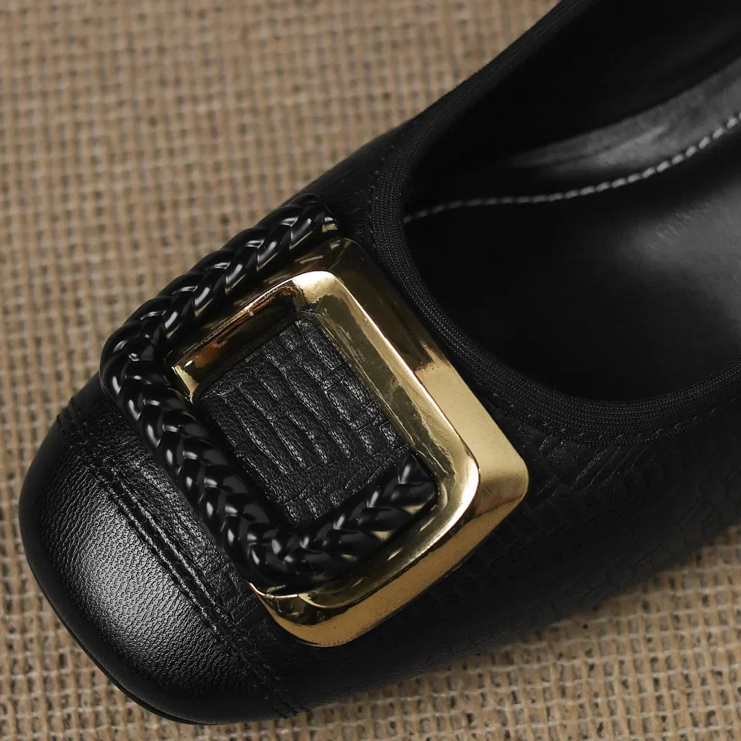 Marilise | Elegant Buckle Loafers
