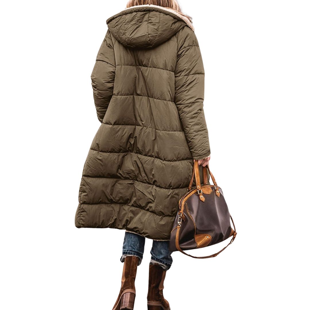 Elise | Reversible Wool-Lined Puffer Coat