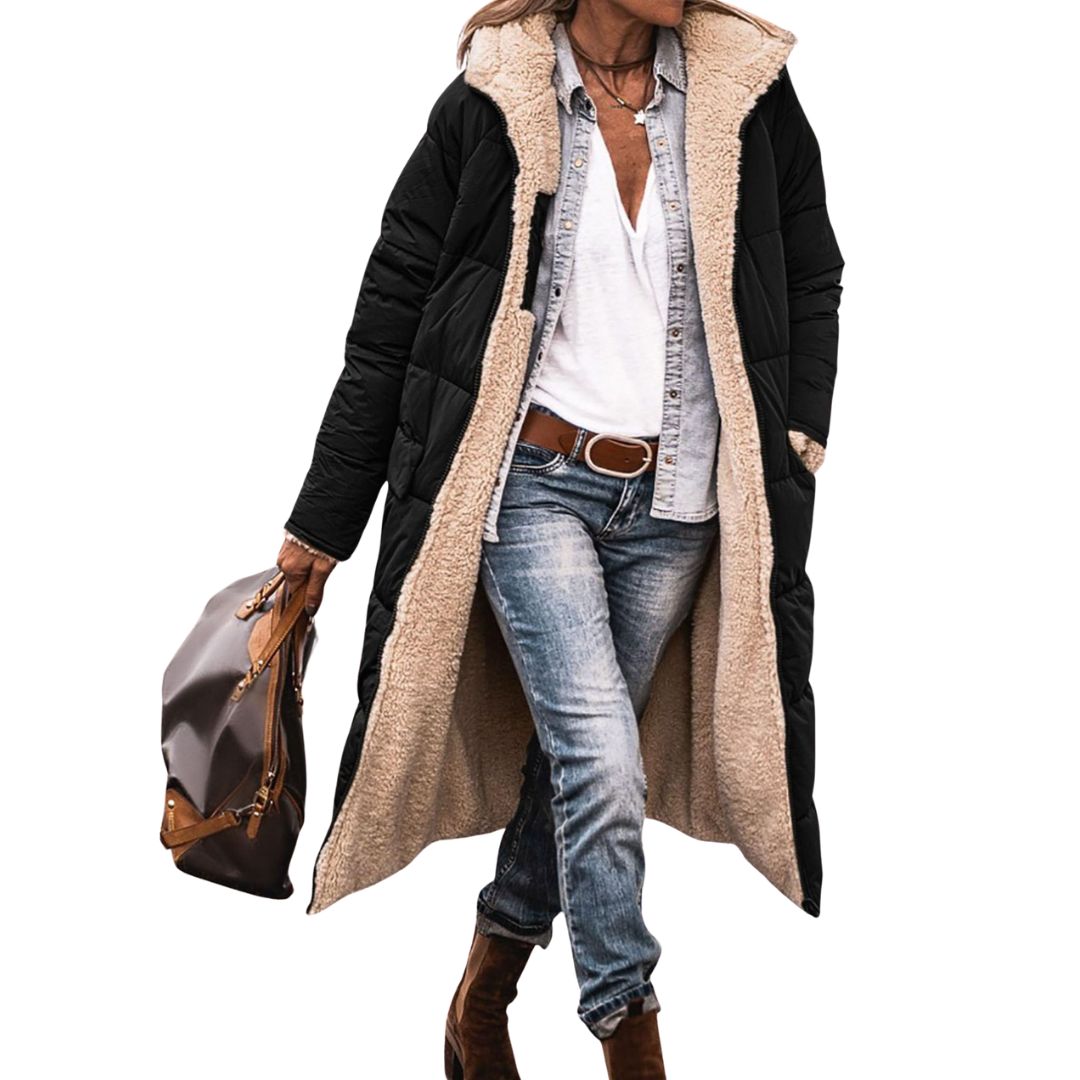 Elise | Reversible Wool-Lined Puffer Coat