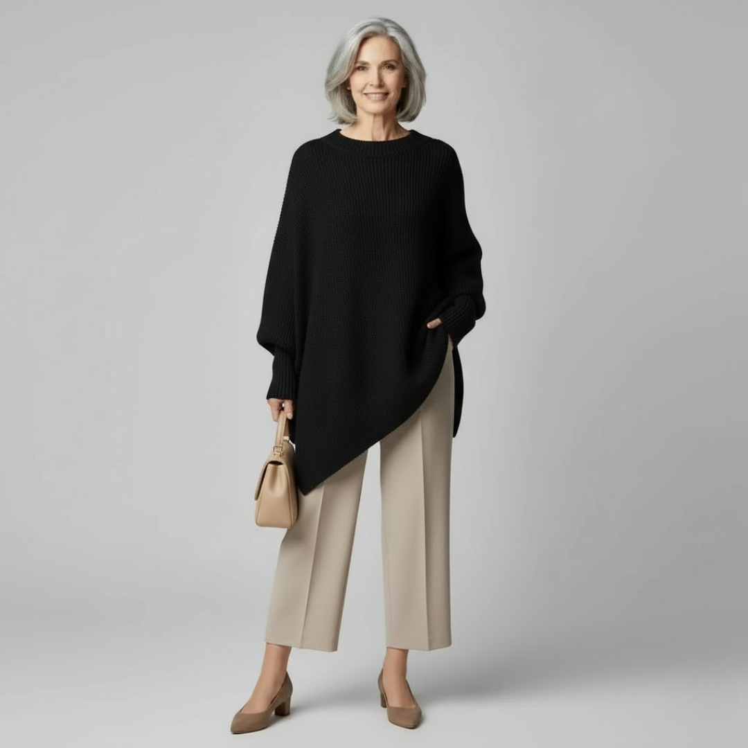 Juniper | Relaxed Asymmetric Sweater