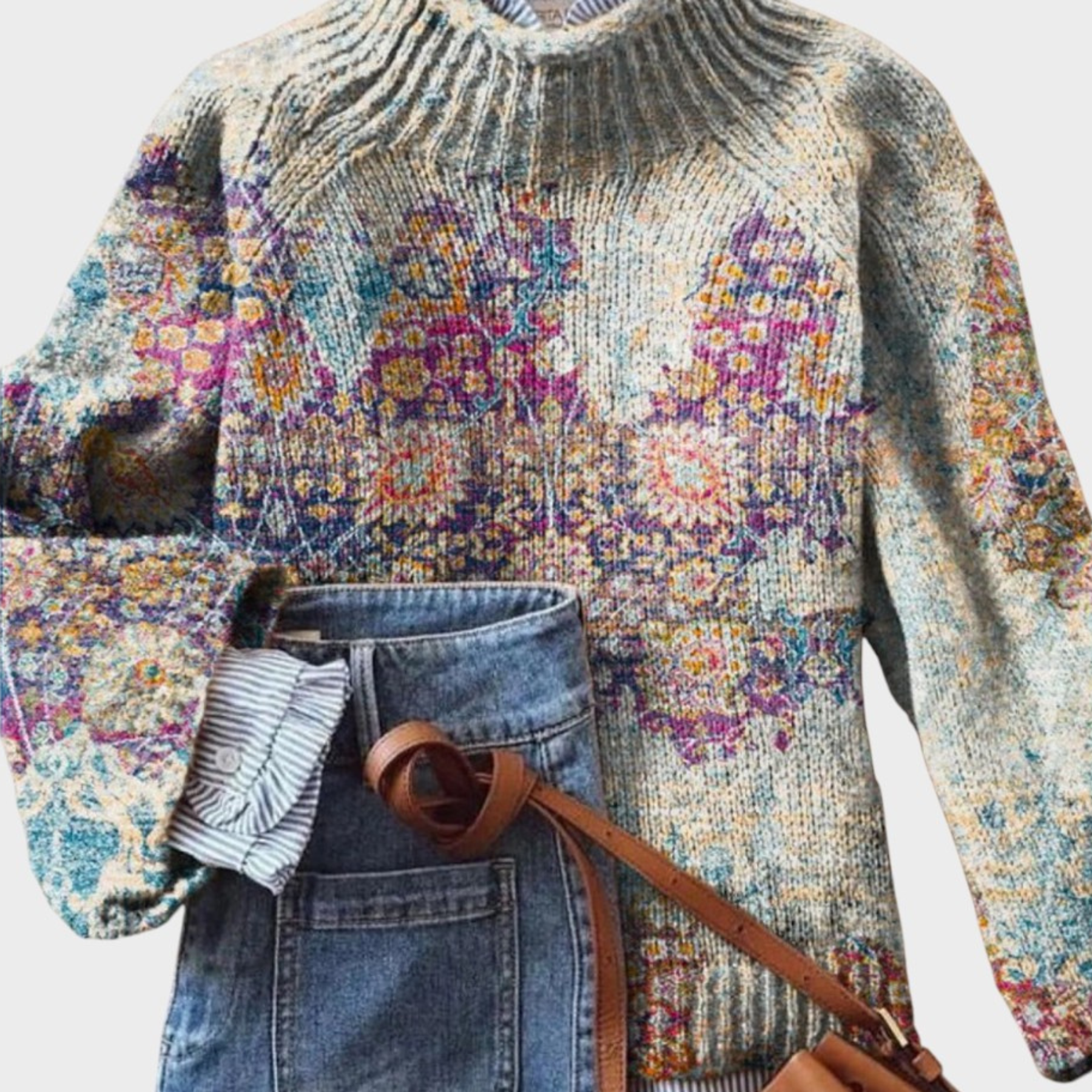 Lucija - Artistic Knit Sweater