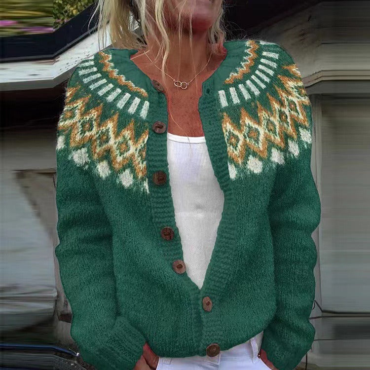 Stephanie | Vintage Icelandic Cardigan