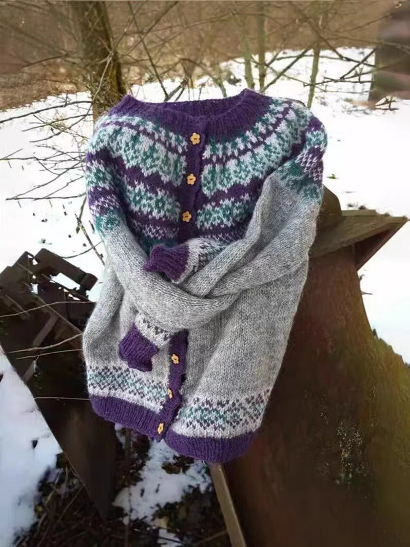 Corinne | Vintage Icelandic Cardigan