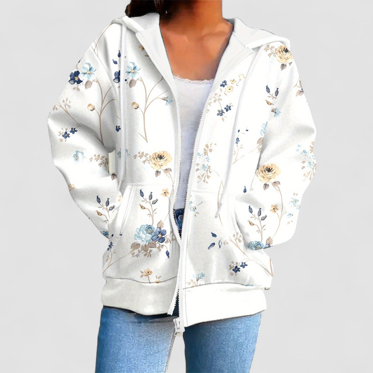 Luanne | Gentle Garden Zip Jacket