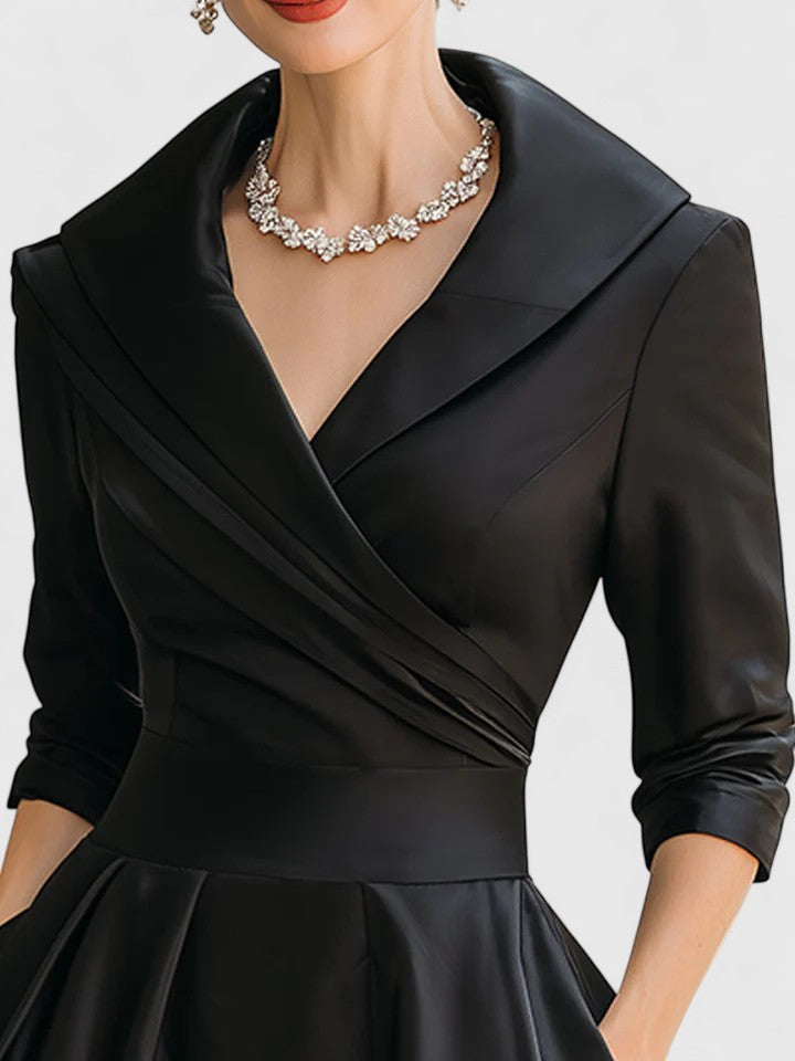 Elowen | Graceful Midi Silhouette Dress