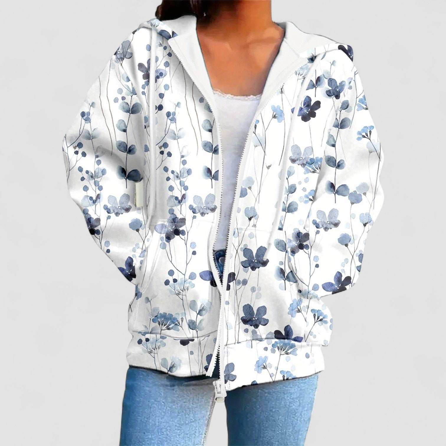 Josette | Soft Bloom Zip Jacket