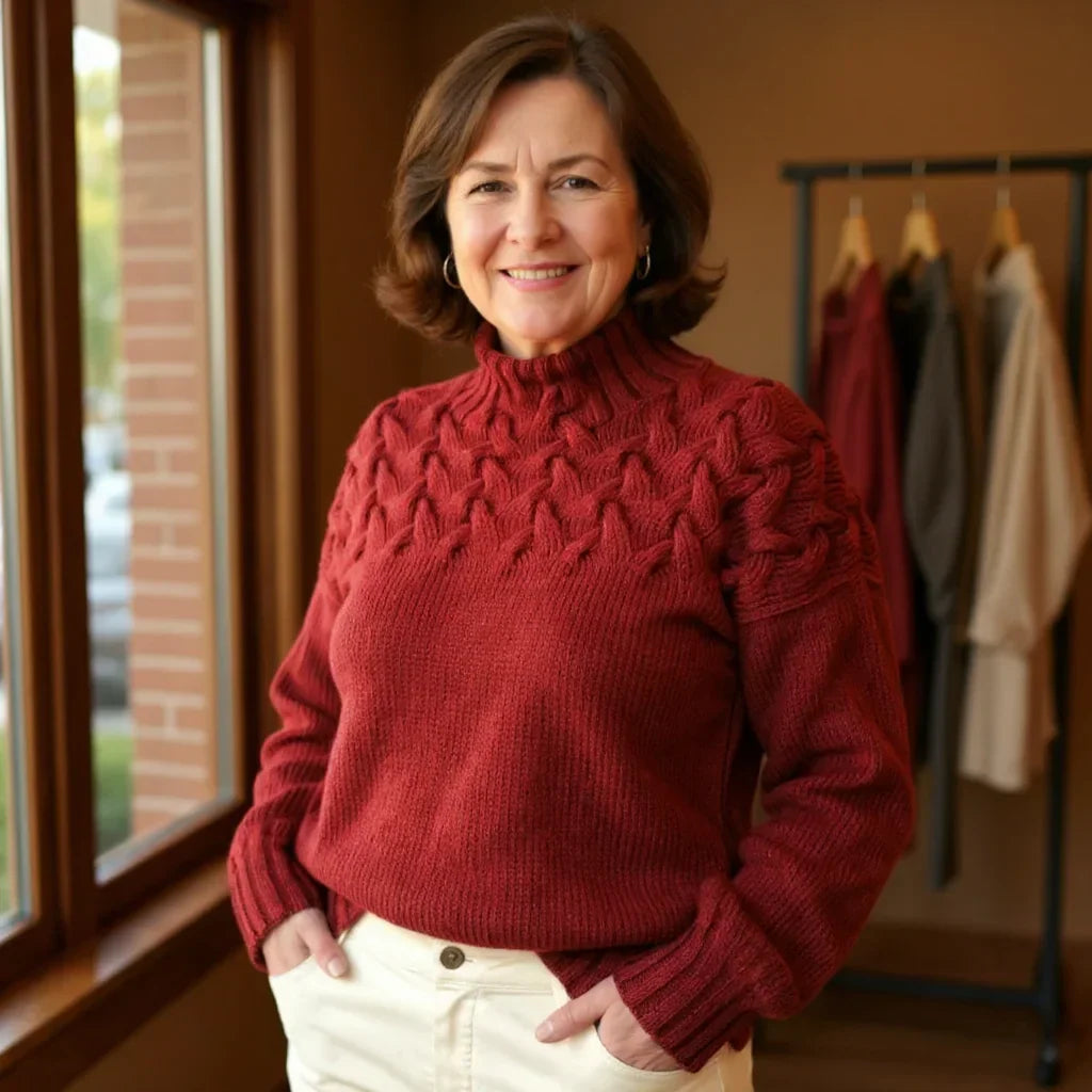 Noa | Cozy Cable Knit Sweater