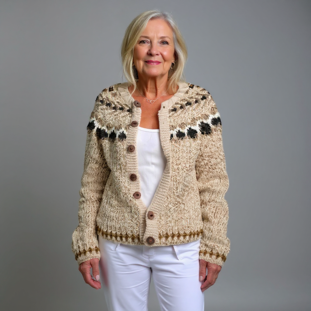 Aubree | Vintage Icelandic Cardigan