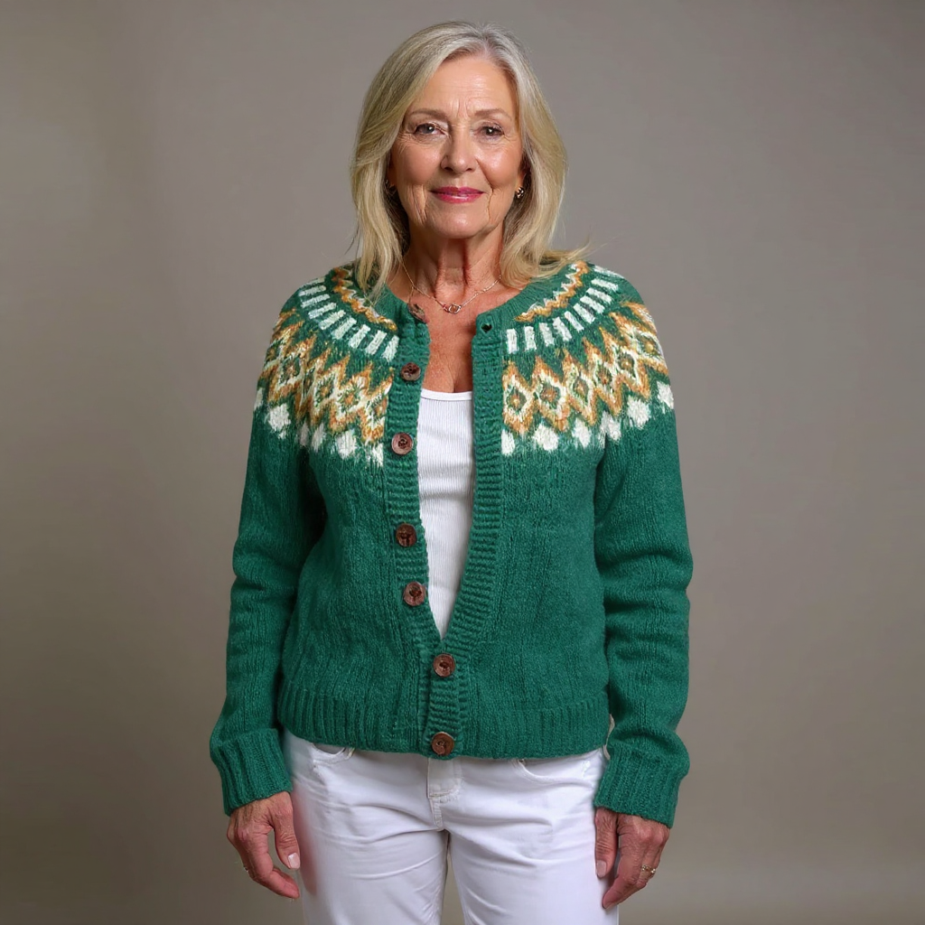Stephanie | Vintage Icelandic Cardigan