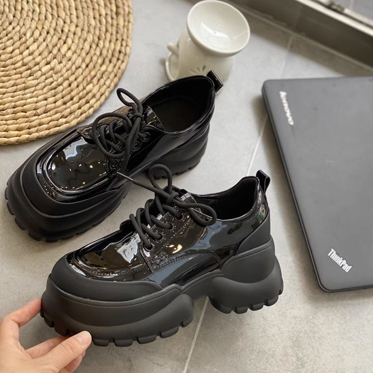 Cora | Thick-Soled Orthopedic Leather Shoes