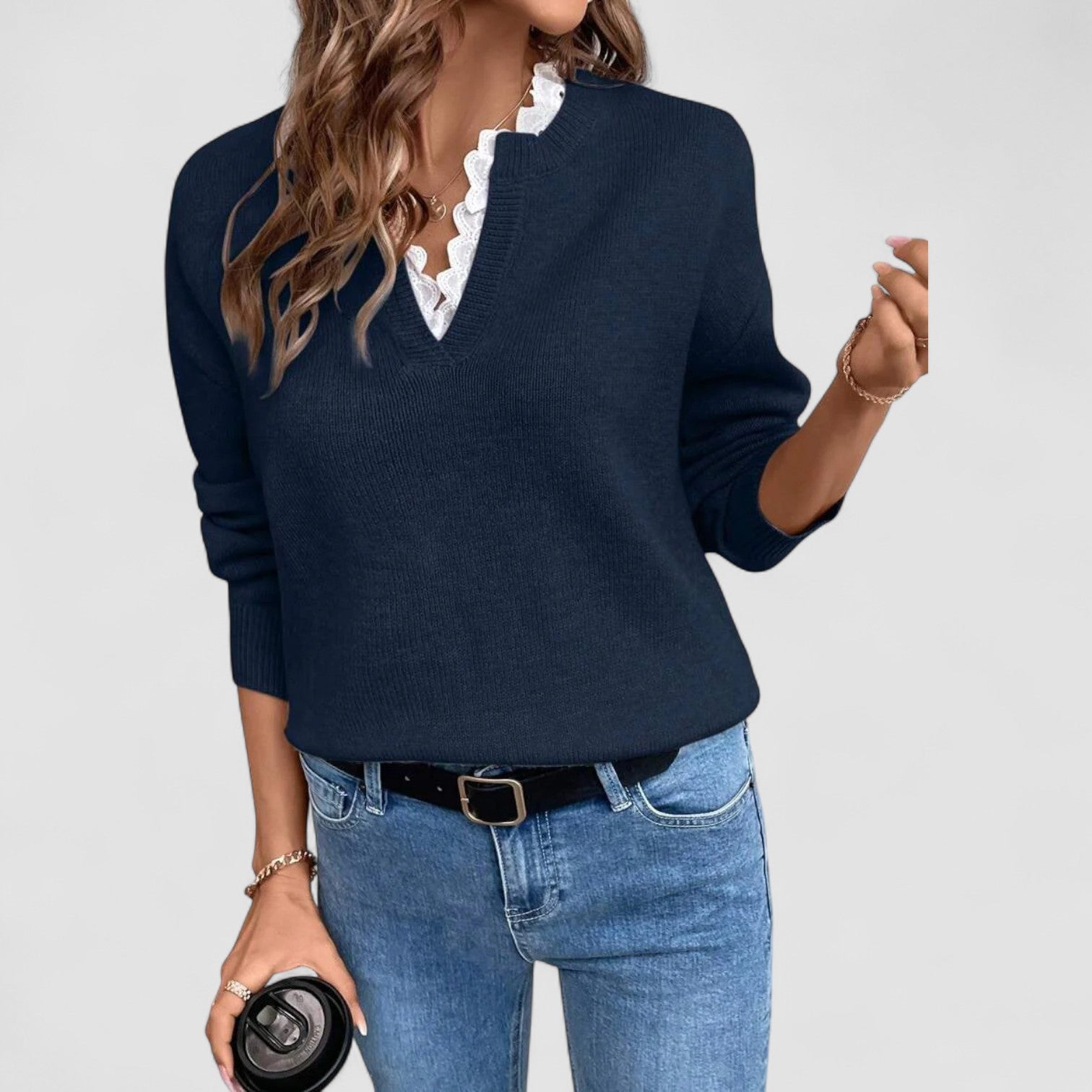 Meilin | Elegant Knit Pullover