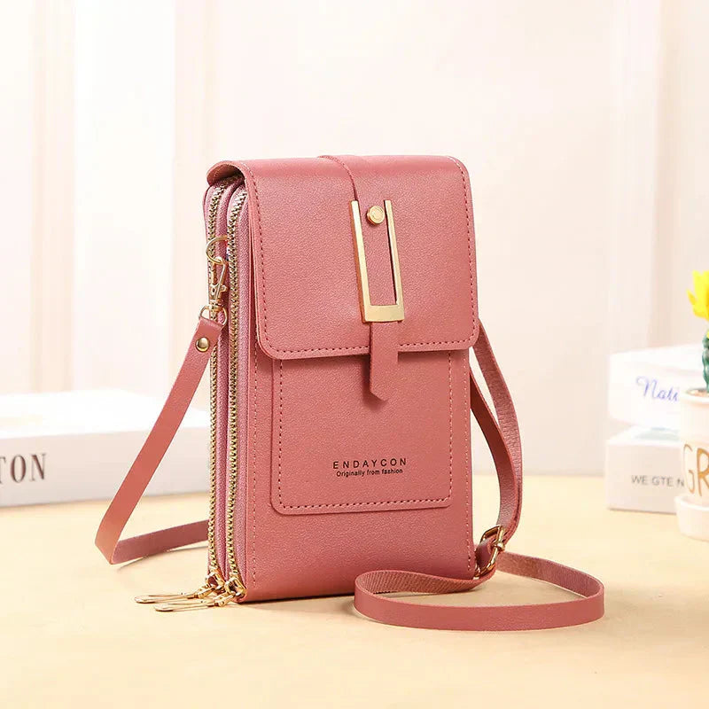 Crossbody Bag with Mobile Phone Holder