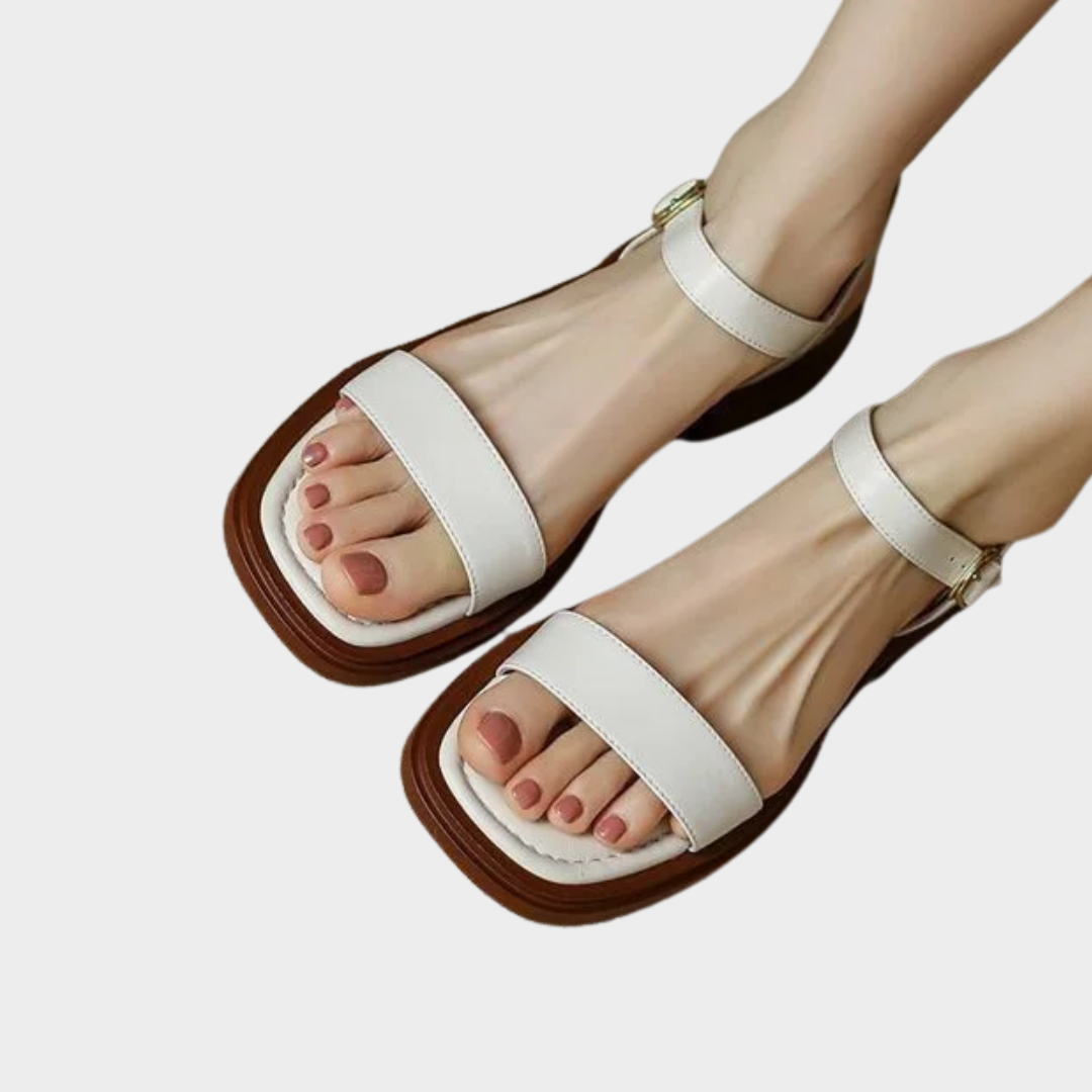LINDY | ELEGANT LEATHER SANDALS