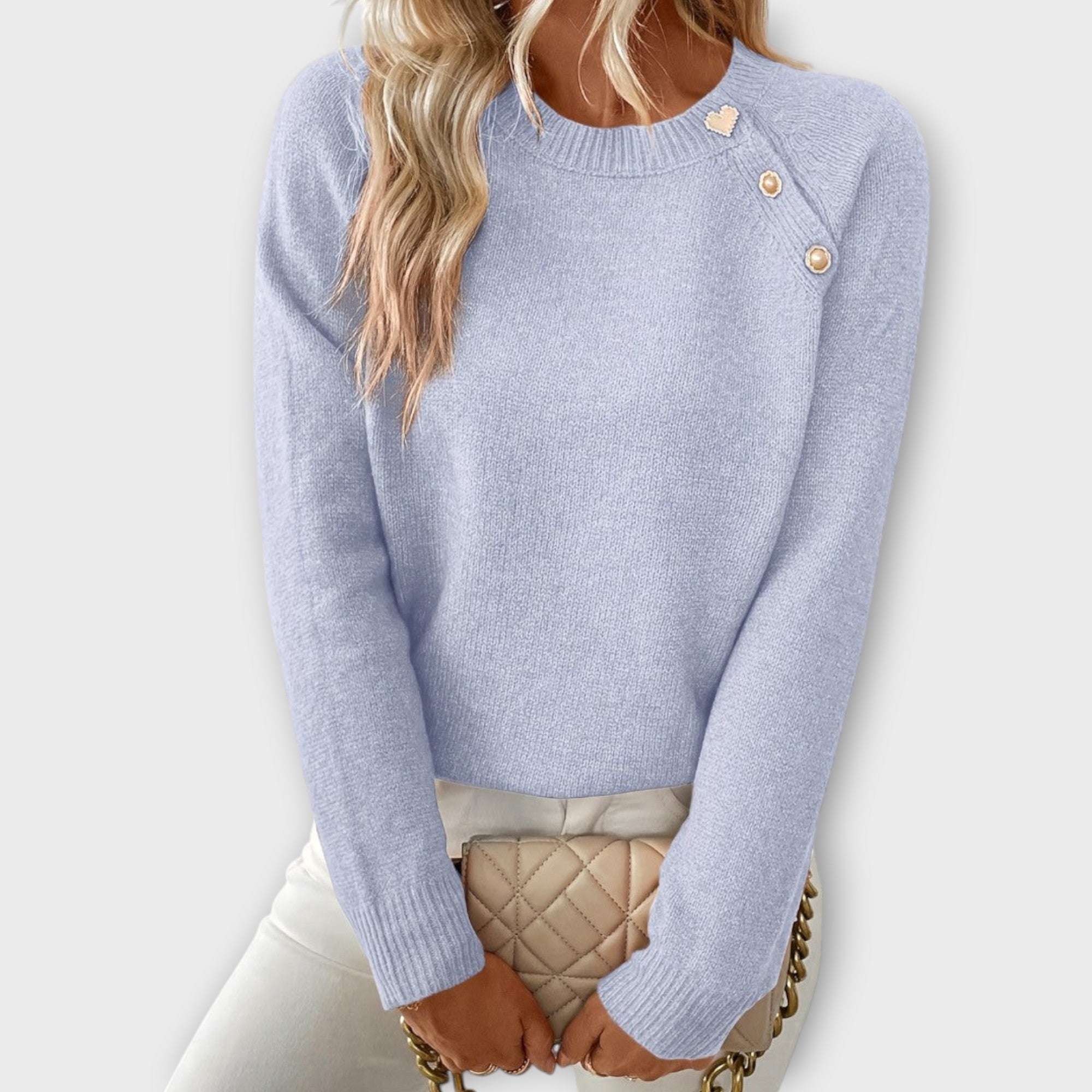 Juliana | Elegant Buttoned Sweater