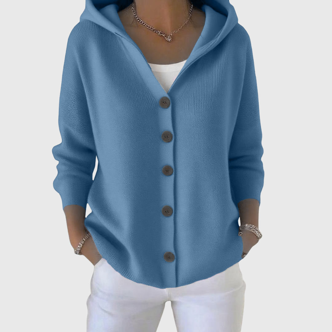 Eveline | Soft Hooded Cardigan