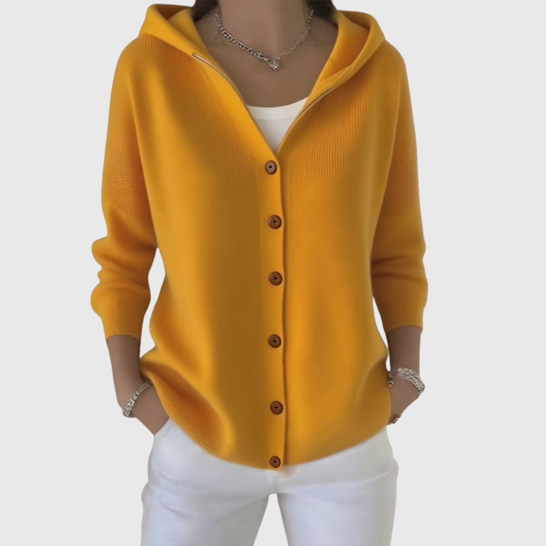 Eveline | Soft Hooded Cardigan