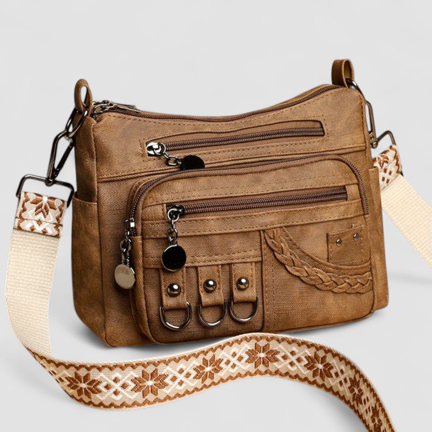 Carol | Textured Everyday Shoulder Bag