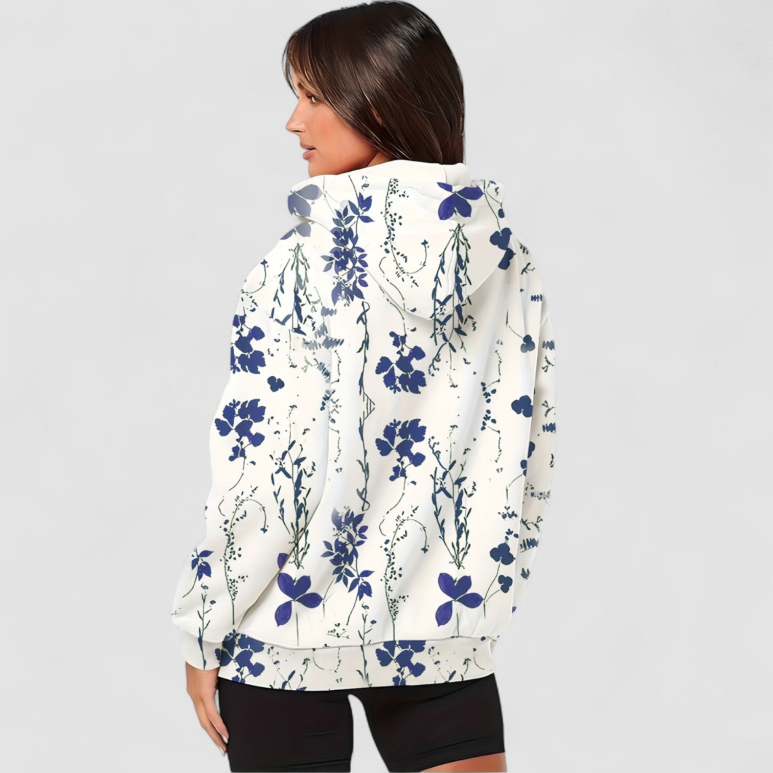 Betsy | Botanical Zip Hoodie