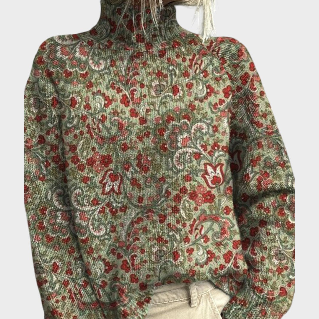 Mia - Artistic Knit Sweater