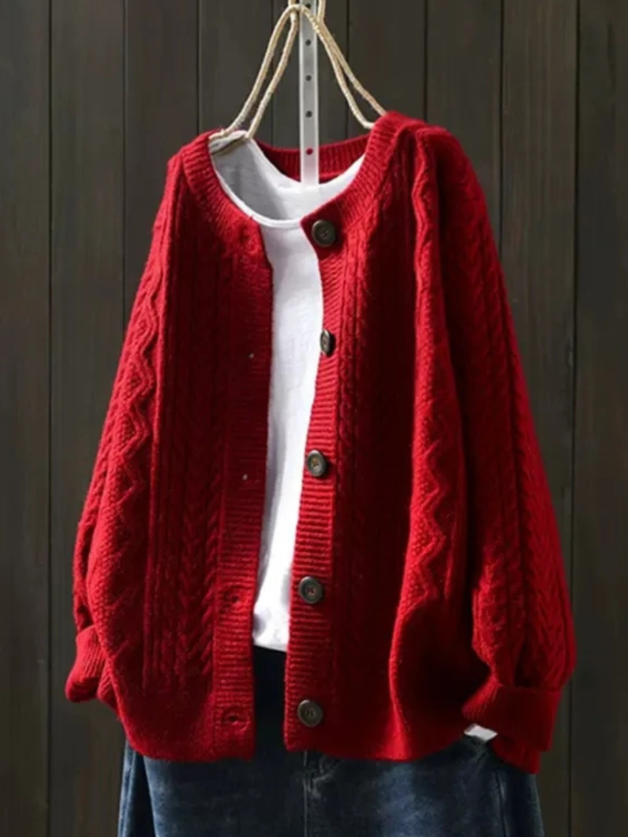 Adrienne | Classic Knit Cardigan