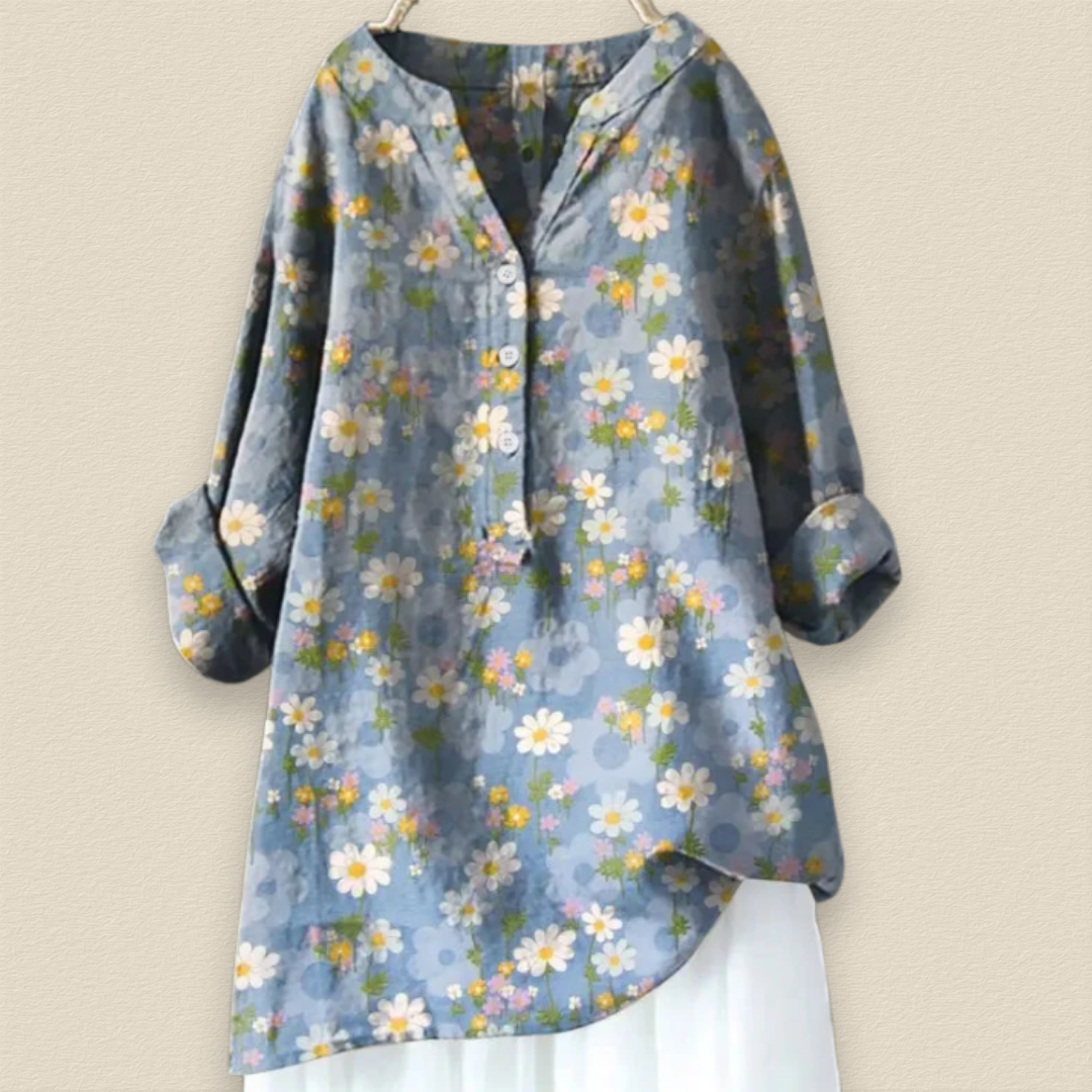 Florellia | Loose Floral Blouse