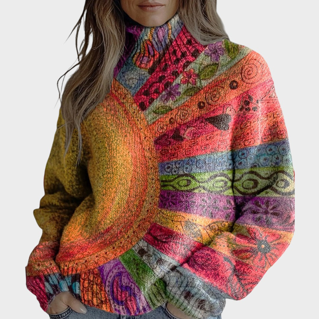 Iris - Artistic Knit Sweater