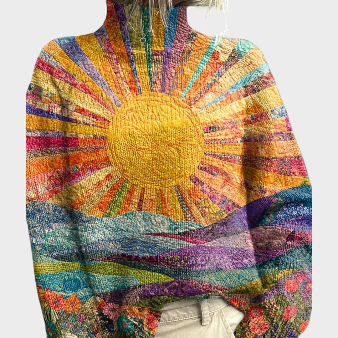 Zora - Artistic Knit Sweater