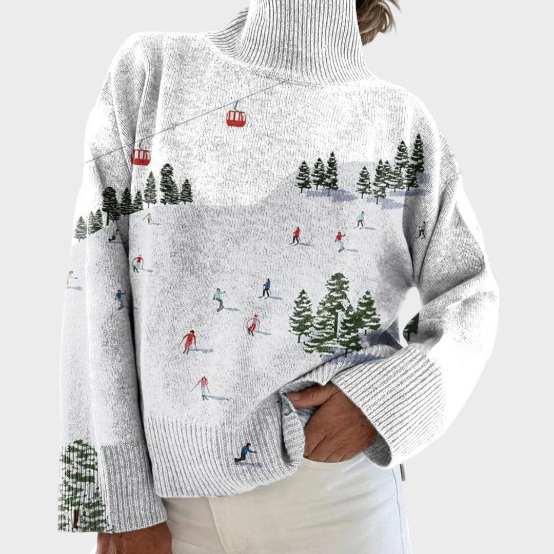 Mirna - Artistic Knit Sweater