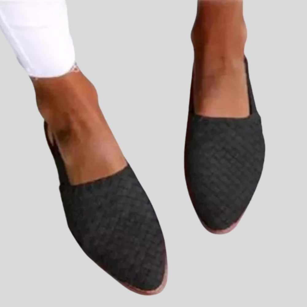 NATALIE | STYLISH WOVEN STLE SANDALS