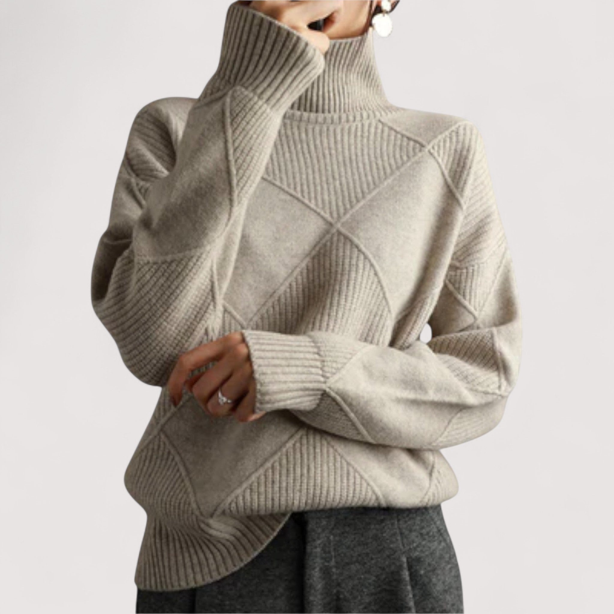 Celeste | Textured Knit Sweater