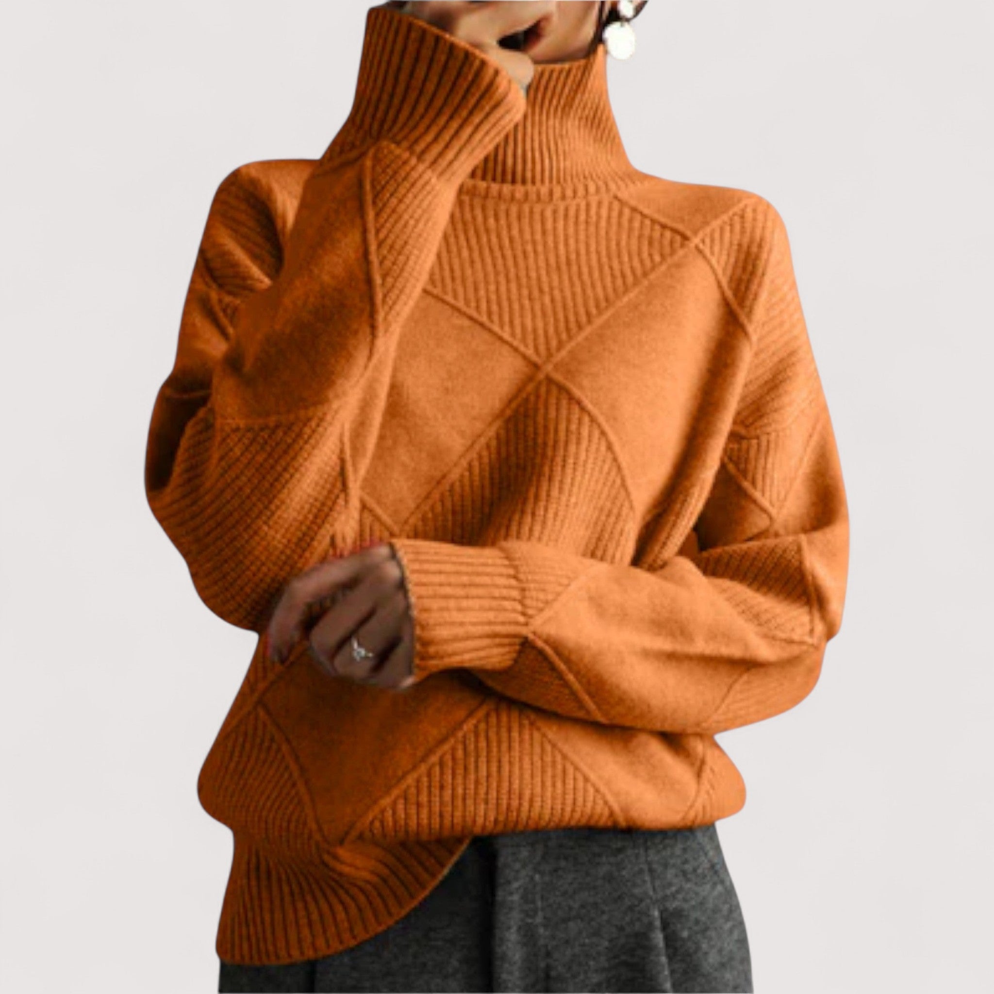 Celeste | Textured Knit Sweater