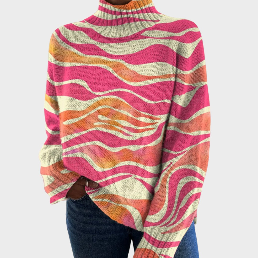 Petra - Artistic Knitted Sweater