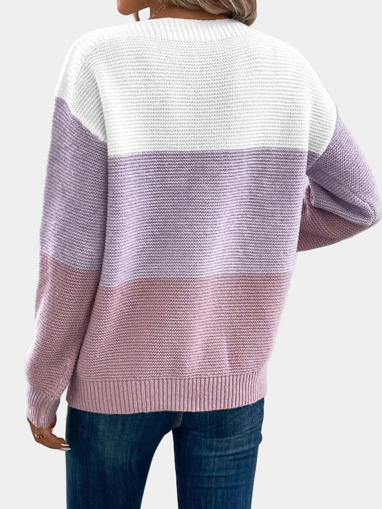 Cyraline | Stylish Ombre Knit Sweater